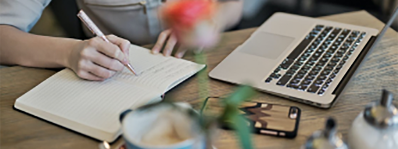 Nonprofit-Organization-owner-writing-grant-proposa